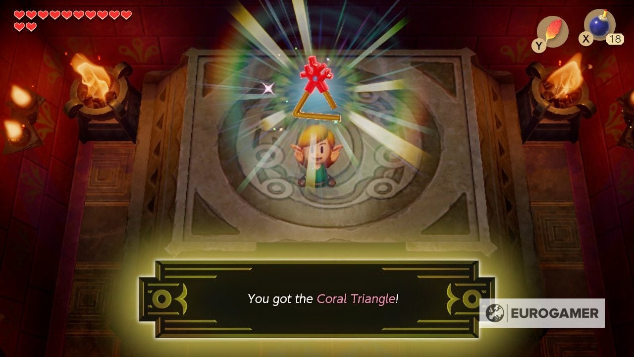 Zelda Link's Awakening Facade boss strategy